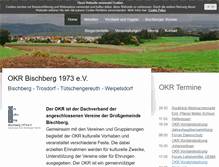 Tablet Screenshot of okr-bischberg.de